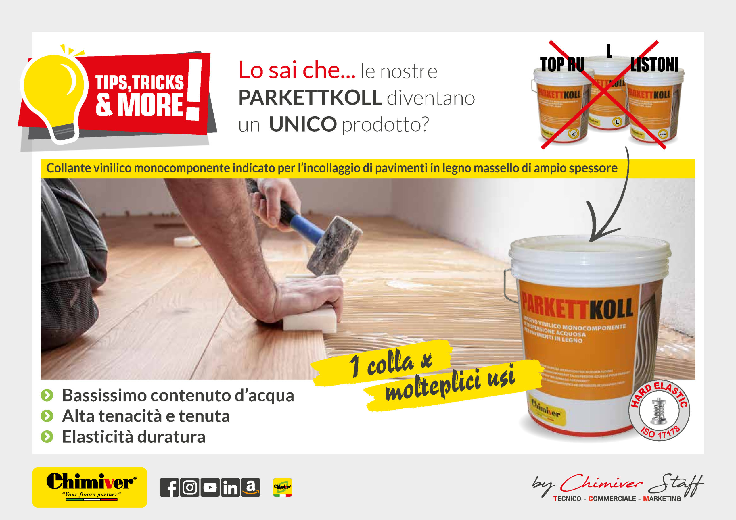 Lo sai che… PARKETTKOLL diventa “unica”!
