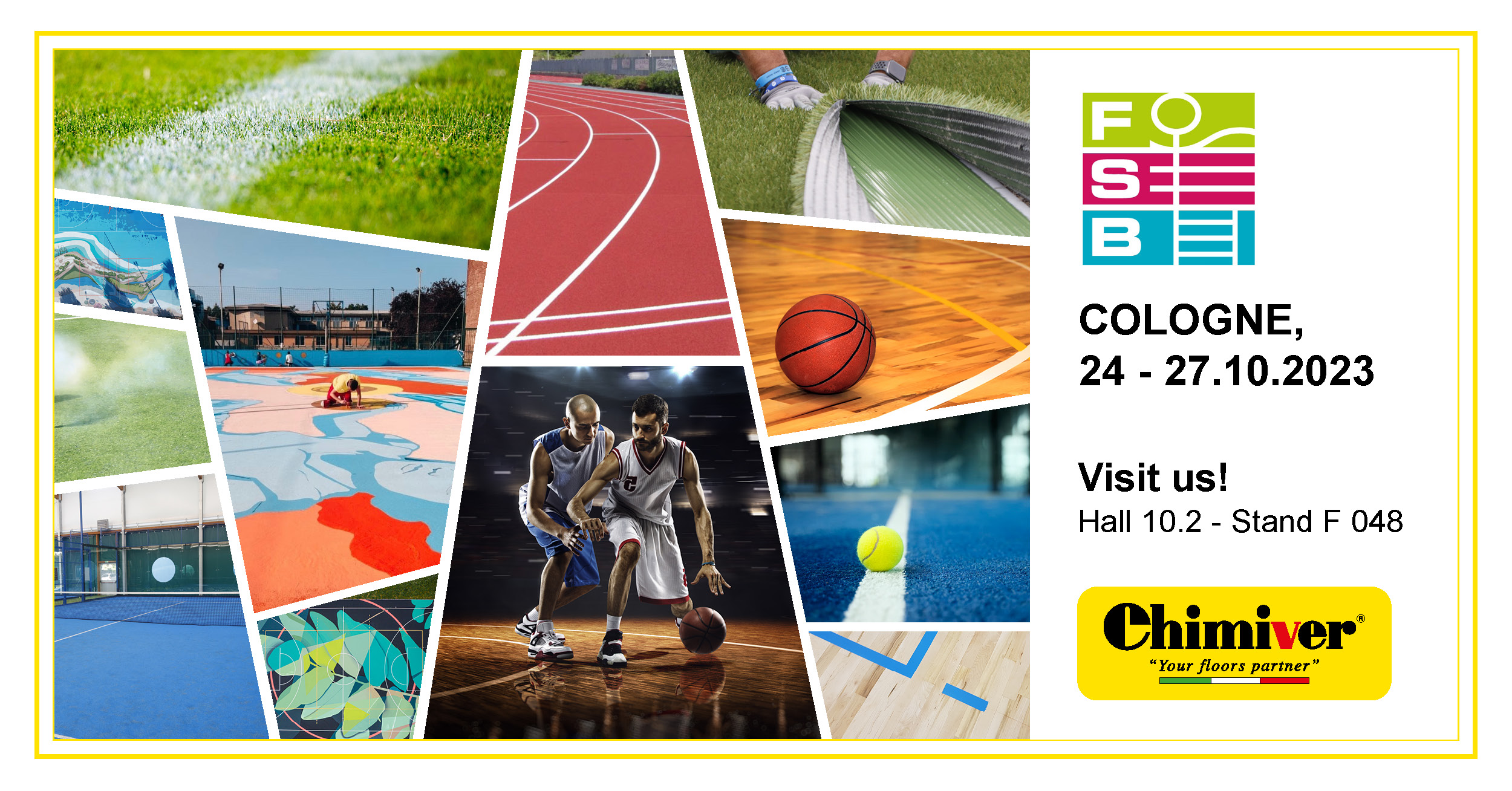 Chimiver will attend FSB Cologne: from 24th to 27th October 2023